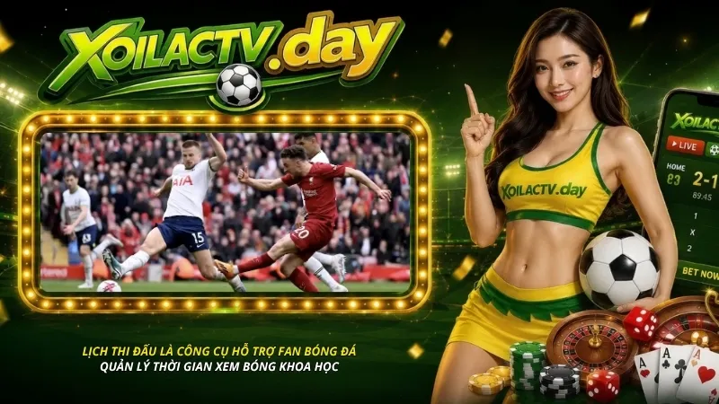 Lịch thi đấu là công cụ hỗ trợ fan bóng đá quản lý thời gian xem bóng khoa học