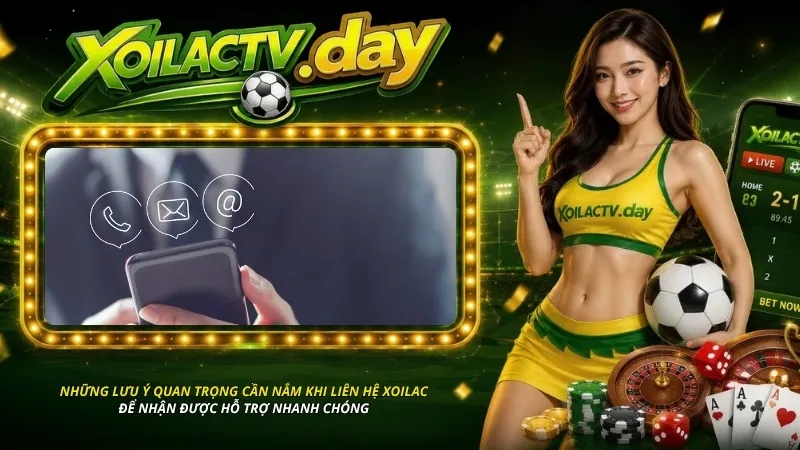 Những lưu ý quan trọng cần nắm khi liên hệ Xoilac để nhận được hỗ trợ nhanh nhất