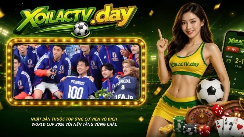 Nhật Bản thuộc top ứng cử viên vô địch World Cup 2026 với nền tảng vững chắc