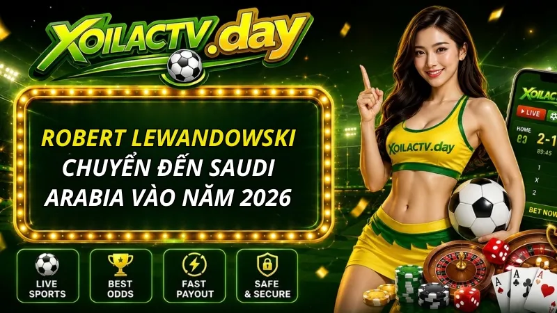 Robert Lewandowski chuyển đến Saudi Arabia vào năm 2026