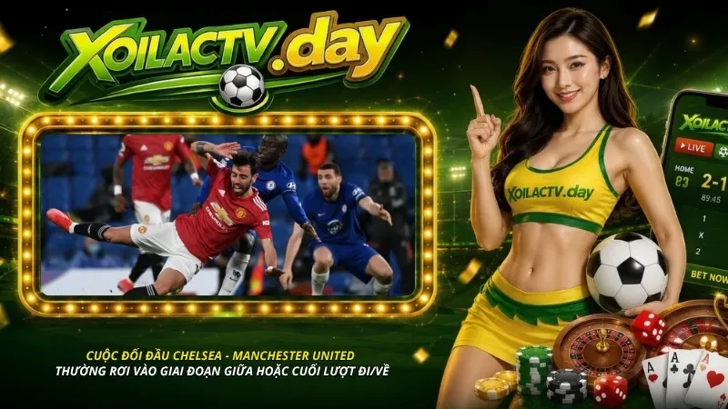 Cuộc đối đầu Chelsea - Manchester United thường rơi vào giai đoạn giữa hoặc cuối lượt đi/về