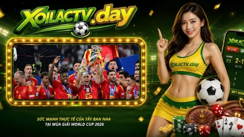 Sức mạnh thực tế của Tây Ban Nha tại mùa giải World Cup 2026
