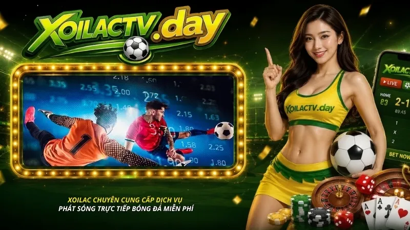 Xoilac chuyên cung cấp dịch vụ phát sóng trực tiếp bóng đá miễn phí